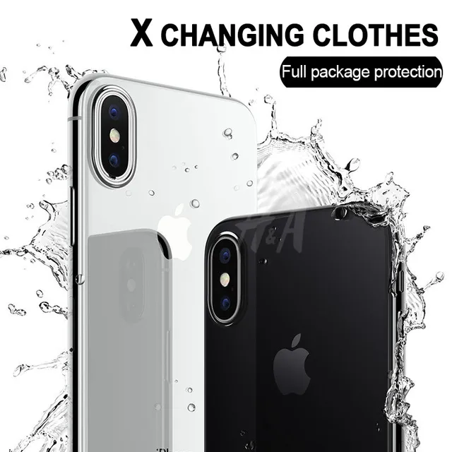 H&A Tpu Soft Silicone transparent case For iphone X 10 cover For iphone 10 X cover case