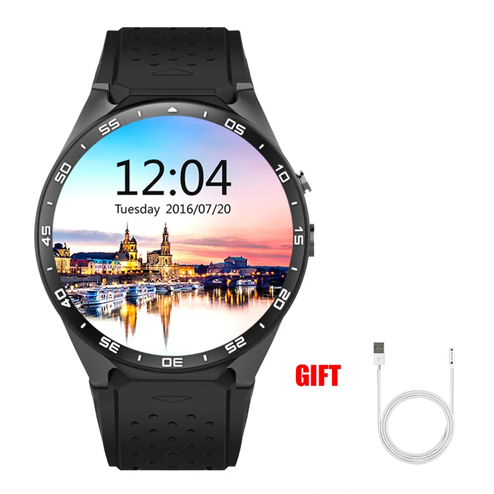 

Kaimorui Smart Watch GPS Touch Screen with Pedometer Heart Rate Smartwatch Support SIM card for Android and IOS Smartwatches