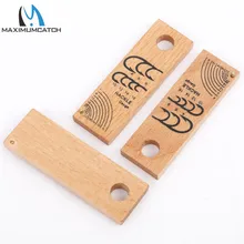 Maximumcatch 3 шт./лот деревянный мушек Плюмаж датчик рыбы мушек