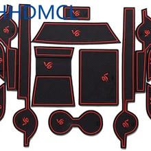 Автомобиль анти-грязный коврик двери Groove Слот ворота Кубок подлокотник хранения Коврик Противоскользящий коврик для Soueast Lingshi v6 2013