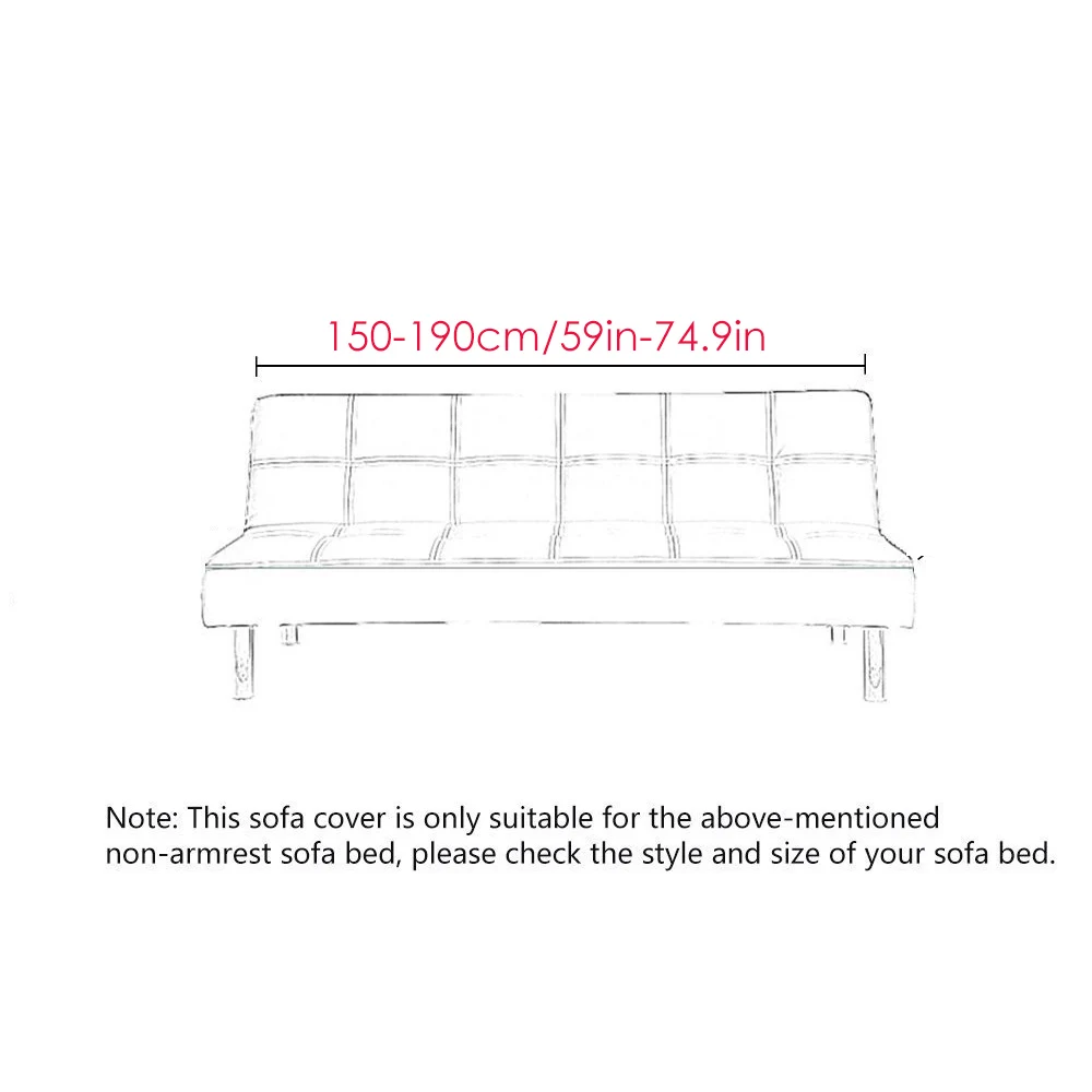 Turetrip 1 шт. Чехол для дивана-кровати с принтом футон Slipcover Полный складной эластичный стрейч-чехол для мебели для дивана коврик для собак для домашних животных