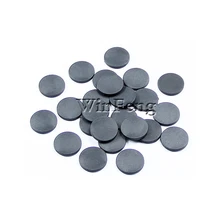 100 шт./лот, сопротивляющийся высокой температуре, диаметр 24 мм, водонепроницаемый, 13,56 МГц, RFID, PPS, диск, монетница, бирка для управления прачечной