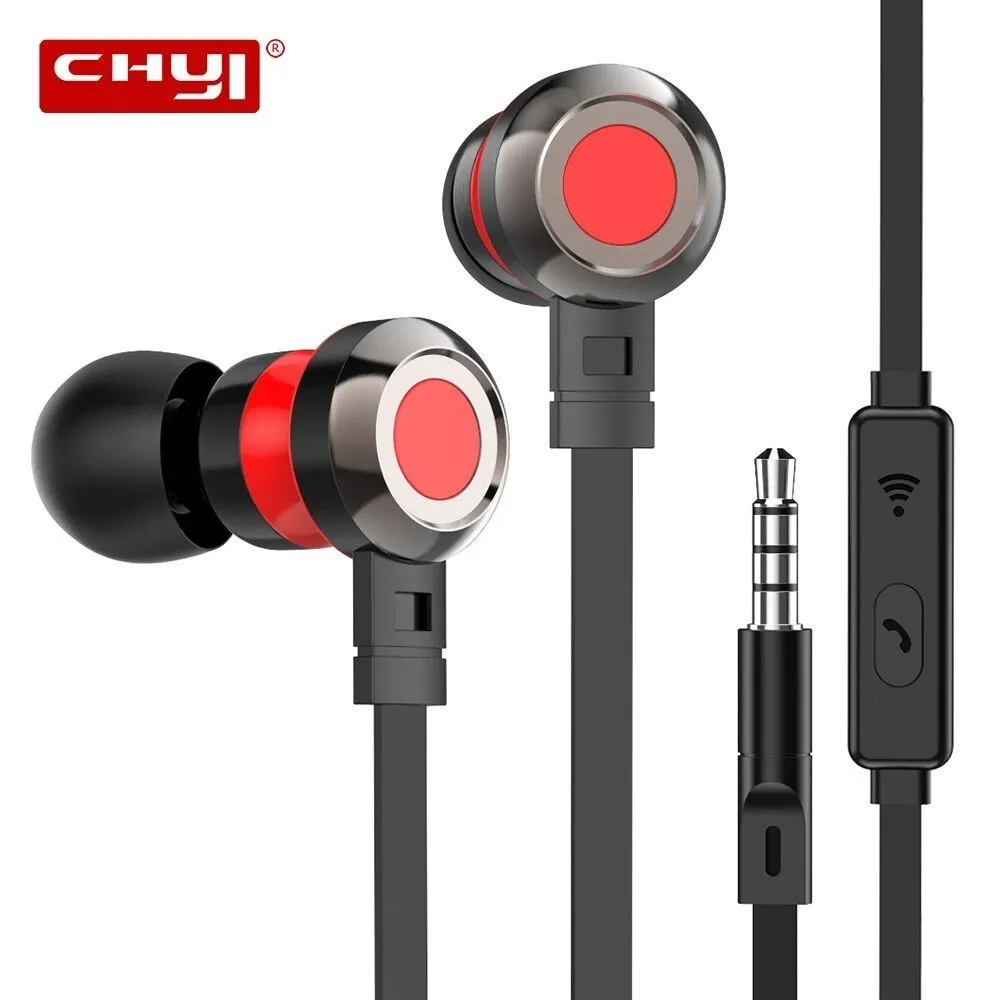 CHYI PTM P5 наушники стерео бас гарнитура музыкальные с микрофоном Handsfree для