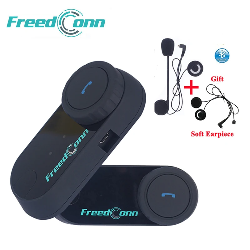Шлем гарнитура оригинальный FreedConn 2 шт. TCOM SC BT Bluetooth мотоциклетный шлем домофон для