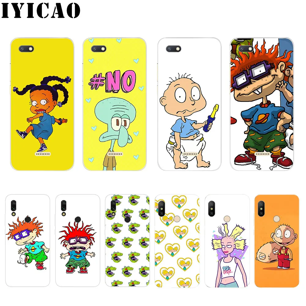 IYICAO мультфильм Rugrats a mi ne Прекрасный жесткий чехол для Xiaomi 5 5S 6 8 9 Lite SE A1 A2 F1 x 2 S MAX мы