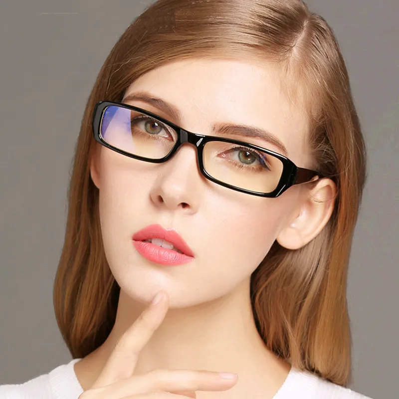 Cheapest Anti fatigue Eyelasses Fashion Small Square Frame For Women's ...