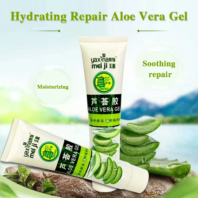 Aloe Moisturizing and whitening cream nature republic aloe vera gel