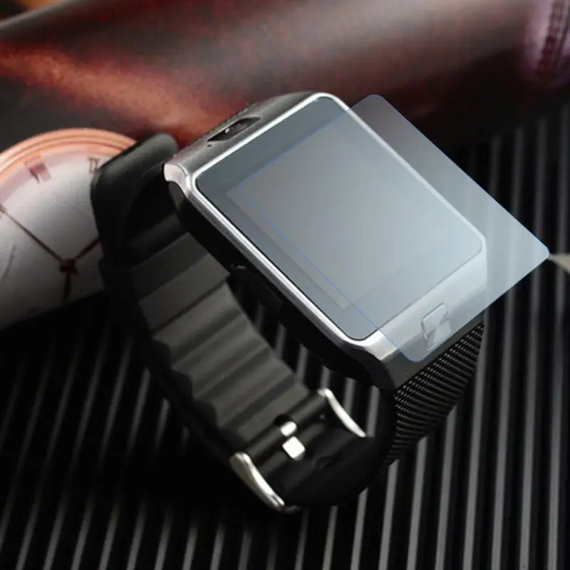 

3pcs 9H transparent Tempered Screen Film protect your DZ09 smart watch perfectly ,0.33MM Thickness Tempered Screen Film