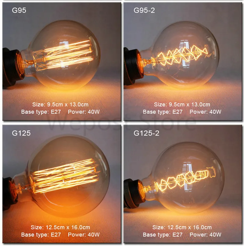 Подвесной светильник в стиле ретро st64 vintage edison bulb DIY веревка кулон E27 накаливания углеродной лампы 110v 220v отпуске огни лампы накаливания лампада