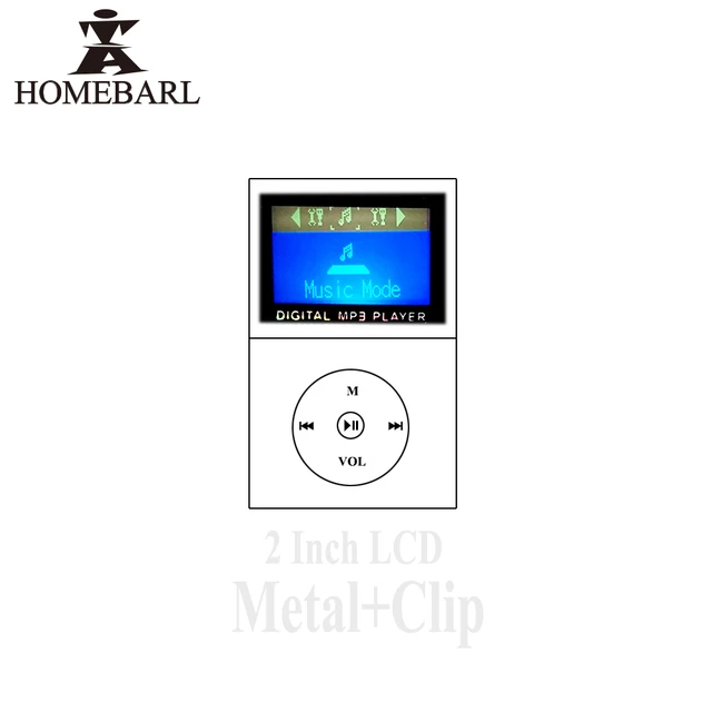 Best Price HOMEBARL 1.2'' LCD Screen Metal Mini Portable Clip MP3 Player With Micro TF/SD Memory Card Slot + Charge USB Cable Study Kid 2B4 Best Price HOMEBARL 1.2'' LCD Screen Metal Mini Portable Clip MP3 Player With Micro TF/SD Memory Card Slot + Charge USB Cable Study Kid 2B4