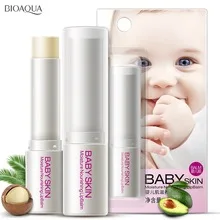 BIOAQUA Baby Skin натуральная растительная эссенция увлажняющий бальзам для губ Восстанавливающее Средство против морщины вокруг губ защита от старения бальзам для губ Уход за кожей губ
