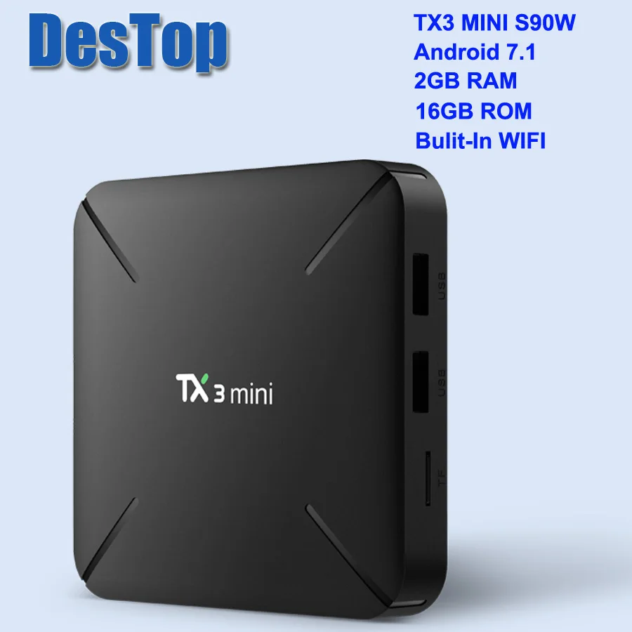 TX3 мини H Android 8,1 4K tv BOX Amlogic S905W 1 ГБ/16 ГБ 2G/16G 2,4G wifi H.265 VP9 UHD HDMI 2,0 Smart медиаплеер 5 шт./лот - Цвет: 2GB 16GB