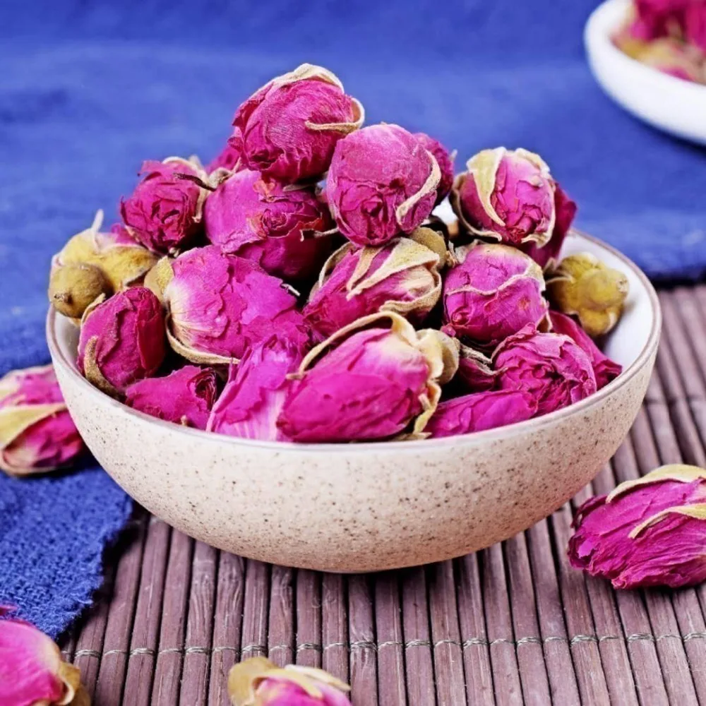 100g Rose Tea Dried Roses Pingyin Roses Edible Rose bud Tea Fresh Natural Buds Bulk rose flower tea|Soap| - AliExpress