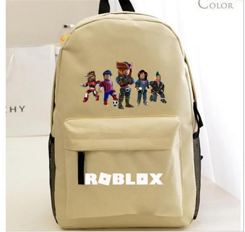 Us 1681 34 Offmeloke 2018 Roblox Backpack For Teenagers S Travel Shoulder Bag Unisex Lackpack Children Student School Bag Drop Shipping Xc47 In - 