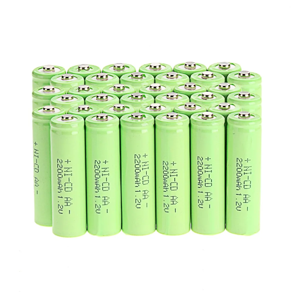 2~ 16Pcs Anmas power AA 2200mAh 1,2 V Ni-CD аккумуляторная батарея для фонариков игрушек