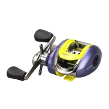 YUMOSHI 12+ 1BB Рыболовная катушка с металлическим проводом, соотношение скорости чашки 6,2: 1 центробежный магнитный тормоз(AEB