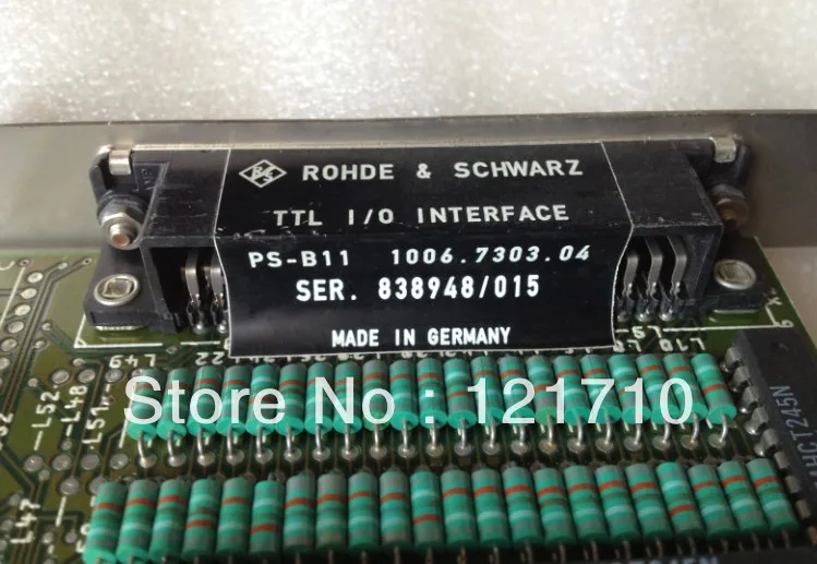 Интерфейс ROHDE SCHWARZ ttl IO PS B11 1006.7303.04