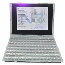 27,6x21,5x4,2 см резистор SMT конденсатор Электронный ящик для хранения и органайзеры компонентный ящик для хранения 128 сетчатые компоненты