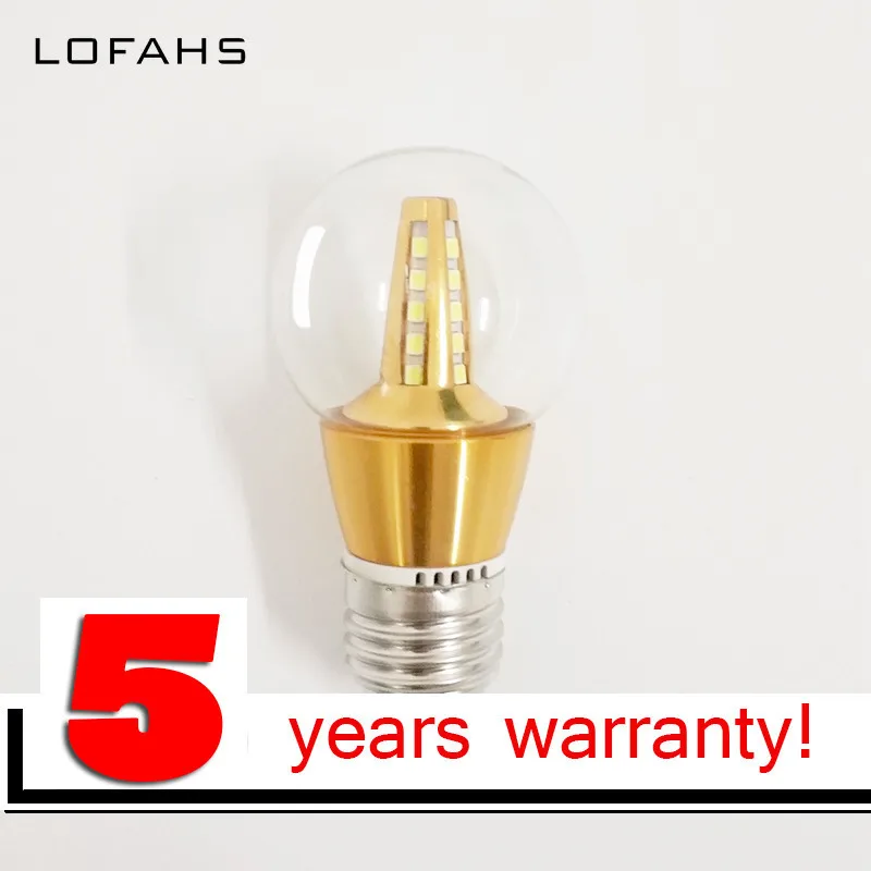 

LOFAHS High brightness LED bulb E27 Threaded joints 3.2W LED lamp Glass ball bulb 220V 110V Wide voltage For Indoor lighting