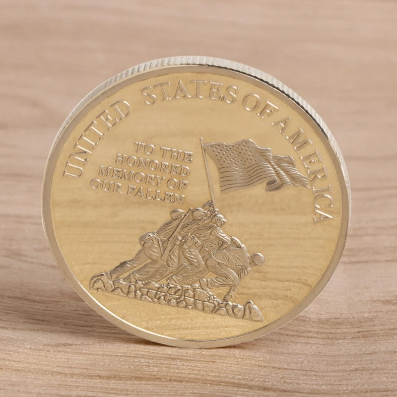 

Commemorative Coin Normandy War Collection Gifts Souvenir Craft Arts Bitcoin BTC