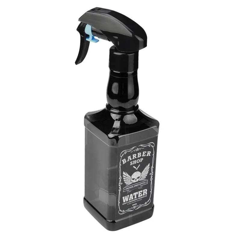 500 мл Парикмахерская бутылка-спрей Парикмахерские инструменты для волос распылитель воды черная бутылка спрей для волос салон Прямая поставка
