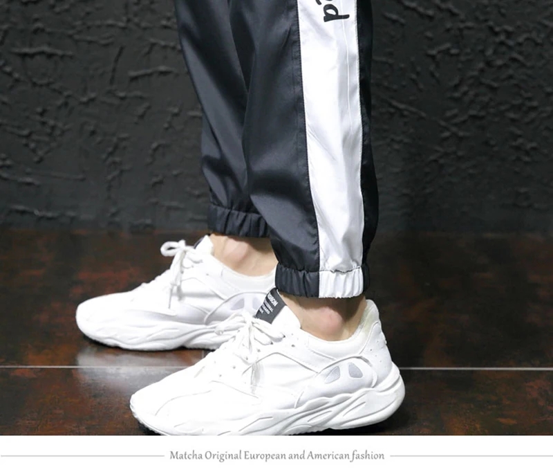 Harem Cargo Pants Men Streetwear Hip Hop Japan Style Trousers Male Khaki Loose Straight Pants  (54)