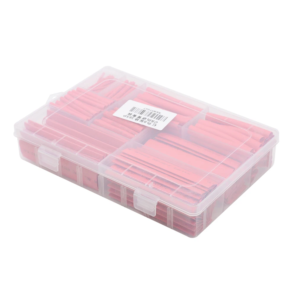 红色9规格385PCS热缩管套装-7