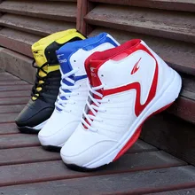 Men High-top Basketball Shoes Men's Cushioning Light Basketball Sneakers Breathable Athletic Shoes Outdoor Sport Sneakers 