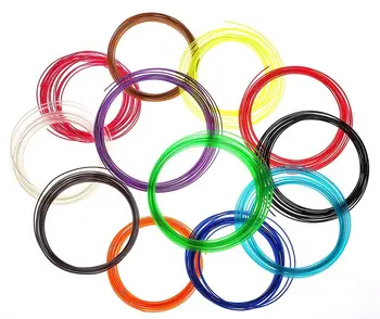

New 10 color/set 100M 3D Printing Pen Filament ABS/PLA 1.75mm Plastic Modeling Stereoscopic For 3D Drawing Printer Pen