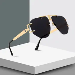 JackJad Винтаж современный уникальный механические стимпанк Стиль солнцезащитные очки Для женщин без оправы новый бренд Дизайн
