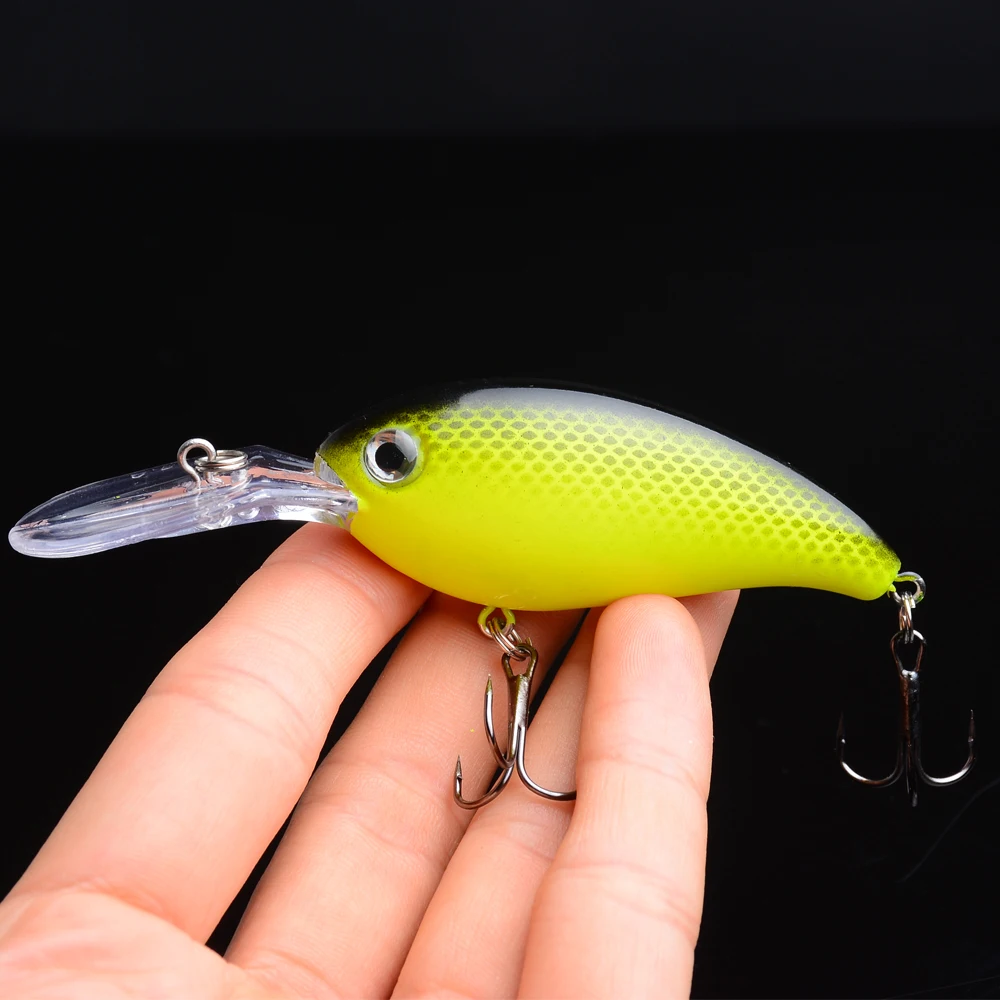 1 قطع Crankbait الصيد المتذبذب 14 جرام 10 سنتيمتر الاصطناعي كرنك الطعم سمك السلمون المرقط باس الصيد إغراء بايك التصيد pesca أسماك الصيد معالجة