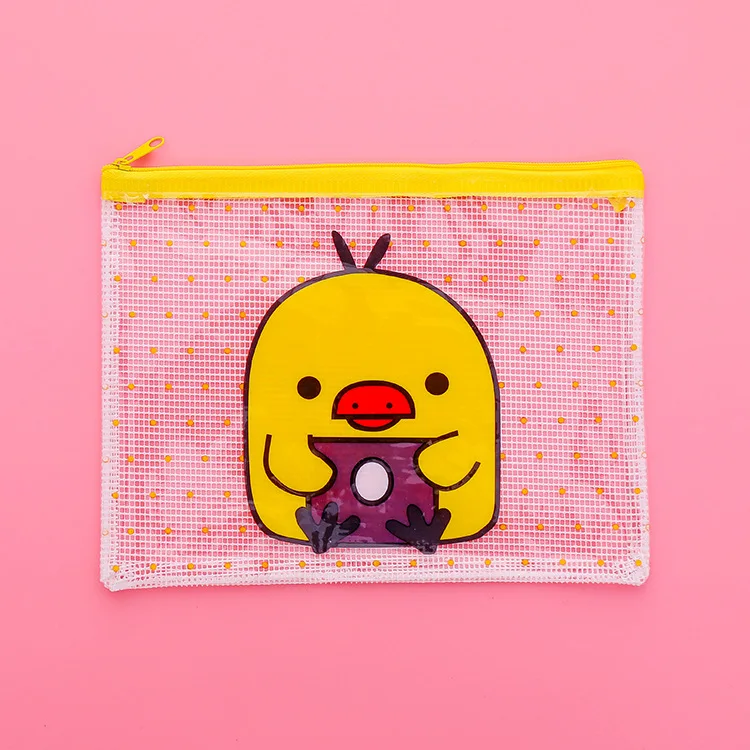 A6 A7 Kawaii в виде милого героя аниме маленький документ по электронной почте листы музыки мешок с застежкой-молнией горка для папки для файлов с рисунками из мультфильма «My Melody» канцелярских принадлежностей