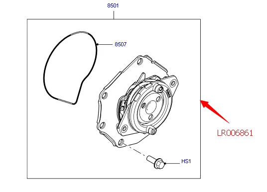 estoque, fornecimento de fábrica, diesel, 3.2L, LR006861