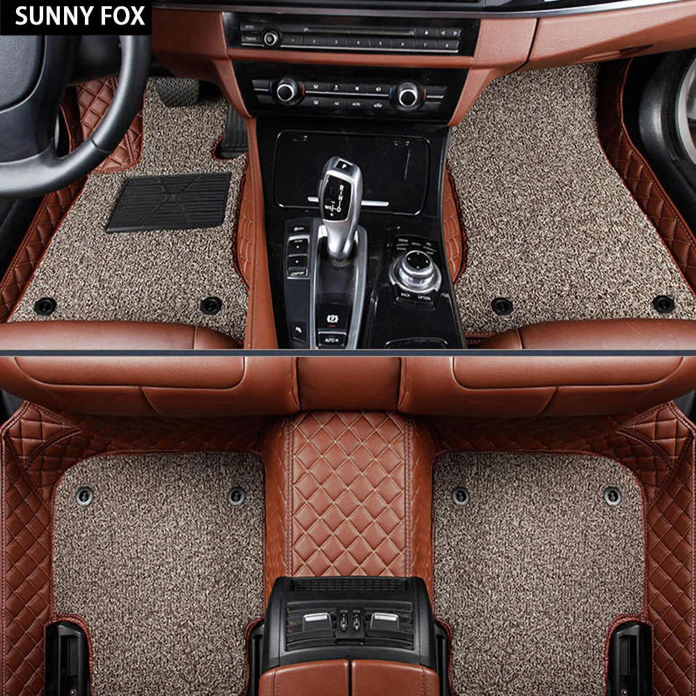 

Car floor mats for BMW 1 series E81 E82 E87 E88 F20 F21 5D heavy duty car-styling carpet floor liners (2004- now)