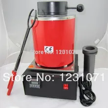 Oo 220 V/2 KG Золотое оборудование для плавки, Электрический плавки, с дополнительной 1 шт 2 кг тигель и плоскогубцы