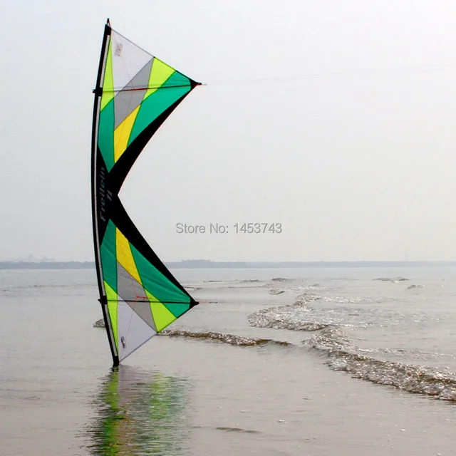 Cheap Professional Stunt Kite Designs Outdoor Sport Power Kite 4 Line Beach Kite With Handles Flying Line String