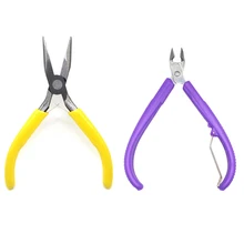 3D Metal Assembly Model Buildings Puzzle Tools Tweezers Pincers Accessories, DIY Cutting Auxiliary Pliers Tool For Jigsaw Puzzle