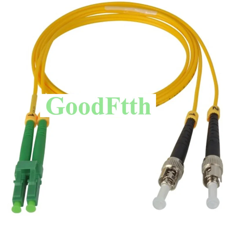 

Fiber Optic Patch Cord Jumper LC/APC-ST/UPC ST/UPC-LC/APC SM Duplex GoodFtth 1-15m
