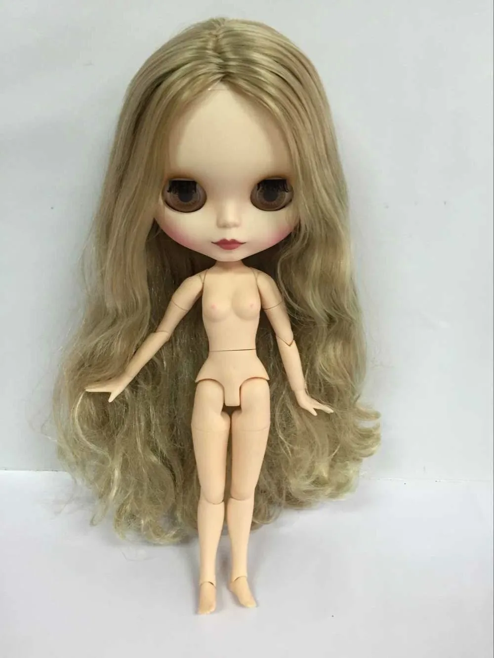 

Free shipping cost Nude blyth doll ,Factory doll ,Fashion doll Suitable For DIY Change BJD Toy for girls 16112612