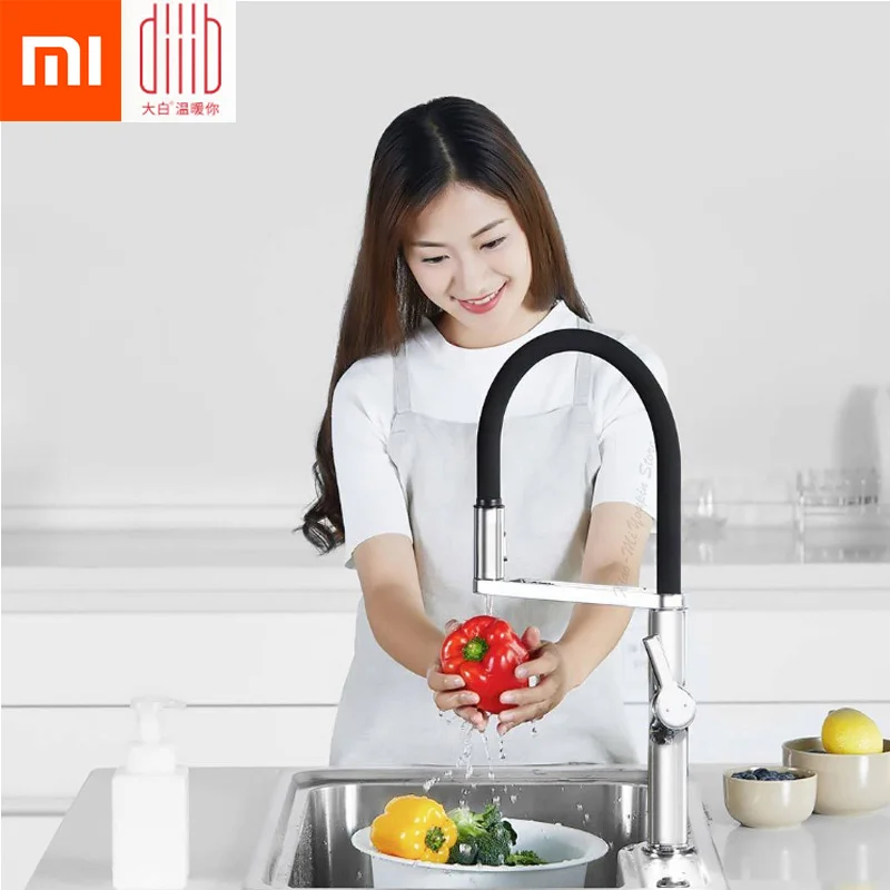 

Xiaomi Mijia Dabai U-Yue Kitchen Intelligent Sensor Switch Faucet 300 Rotating Arm Universal Tube Water Kitchen Stensils