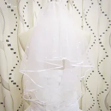 HHV4 новые двухслойные жемчужные бусины настоящий образец свадебная фата невесты