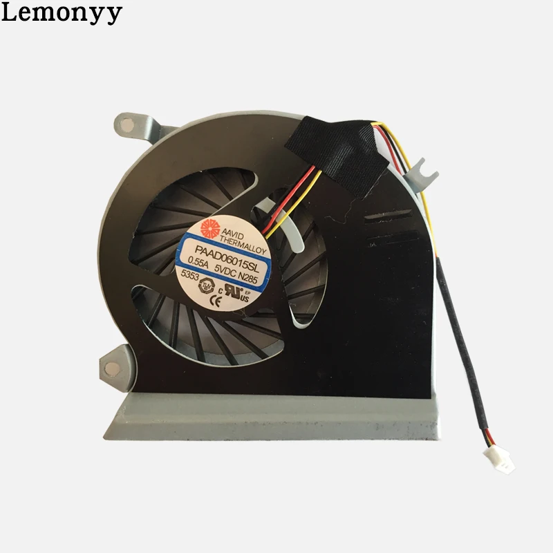 

New CPU fan for MSI GE70 laptop CPU cooling fan cooler 3pin 0.55A 5VDC N285