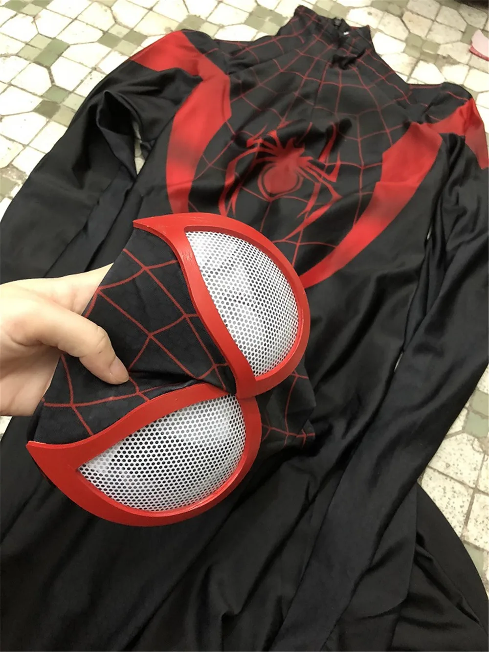 Black Spiderman Costume Spider Man Suit Spider-man Costumes Adults Spider-Man Cosplay Costume Christmas Halloween Costume