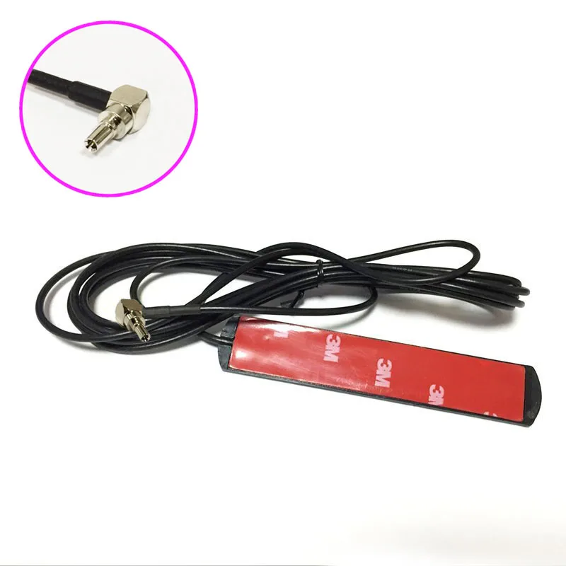 imágenes para 3G 4G LTE antena de parche 3dbi 3 metros cable de extensión de ángulo recto masculino crc9 conector imágenes para 3G 4G LTE antena de parche 3dbi 3 metros cable de extensión de ángulo recto masculino crc9 conector