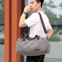 Special Offer New Arrival Versatile Solid Soft Fashion Men Valise Leisure Men's Luggage Travel Bag Trend Canvas Handbag