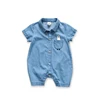 Fashion Denim Baby Romper Suit 3