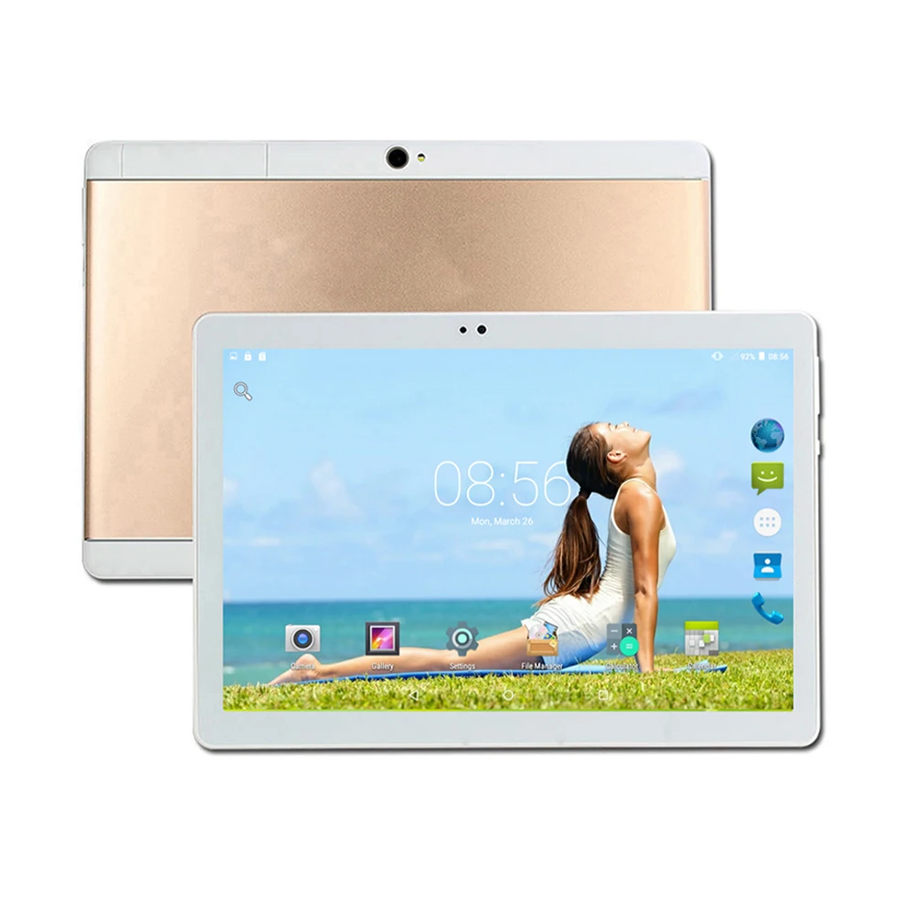 Сзади Камера 8.0MP 6 4G B Встроенная память 10 1 дюймов 1920X1200 ips core LTE планшет android 4 Гб