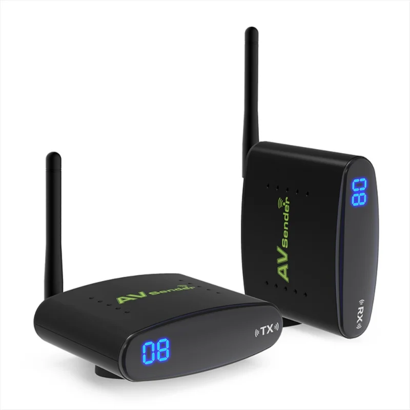 

PAT-335 2.4G 2.4G Smart Set Top Box Sharing Device Wireless Transmitter Set Top Box Transmitter 100 Meter Transmission Distance
