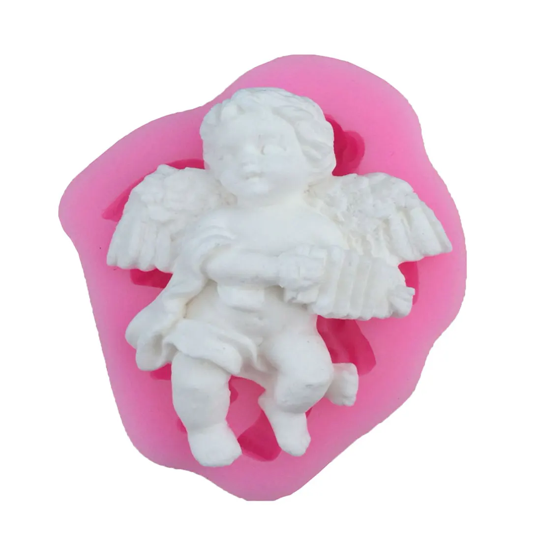 Новейшая Форма Angel Boy 3D силиконовая форма для торта мыло свечи формы кухонной