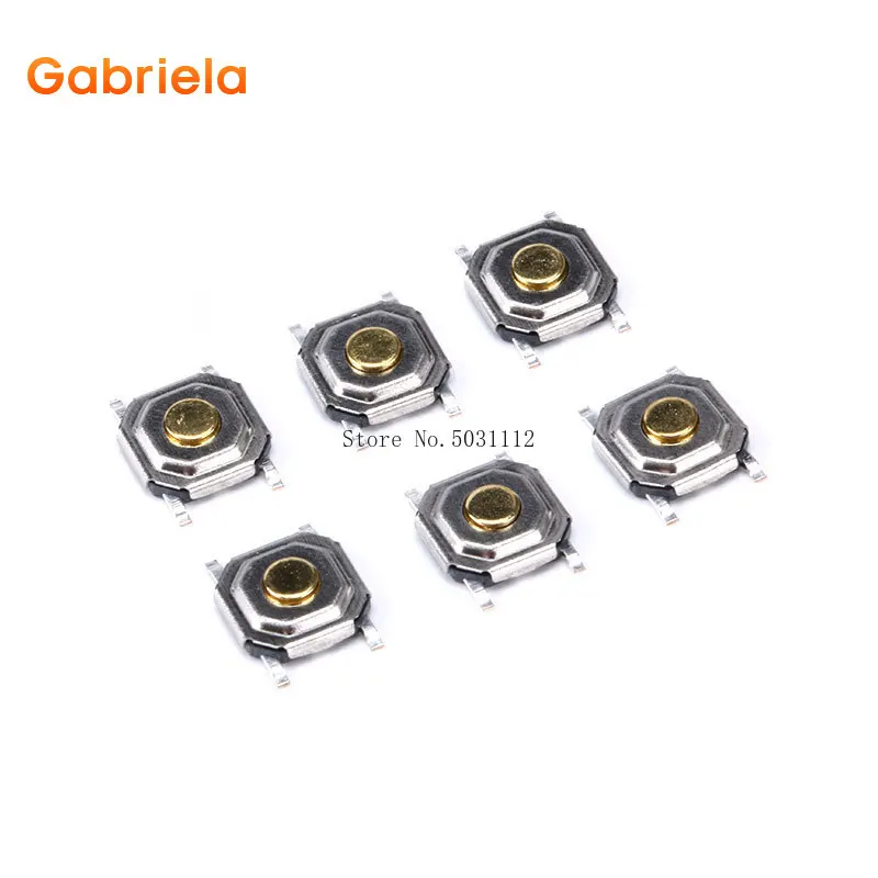 

100PC/Lot SMD 4*4*1.5MM 4X4X1.5MM Tactile Tact Push Button Micro Switch Momentary